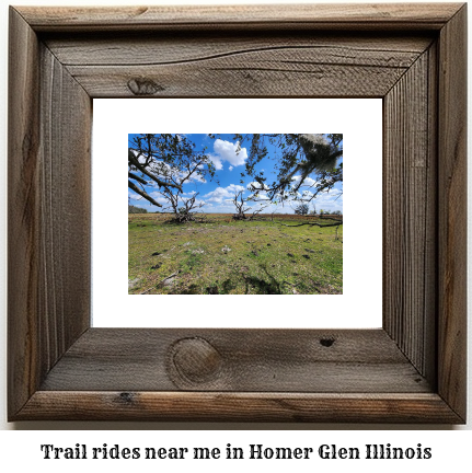 trail rides near me in Homer Glen, Illinois